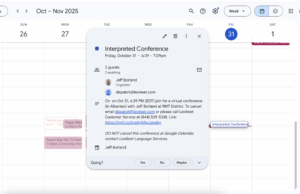 parent-teacher conferences